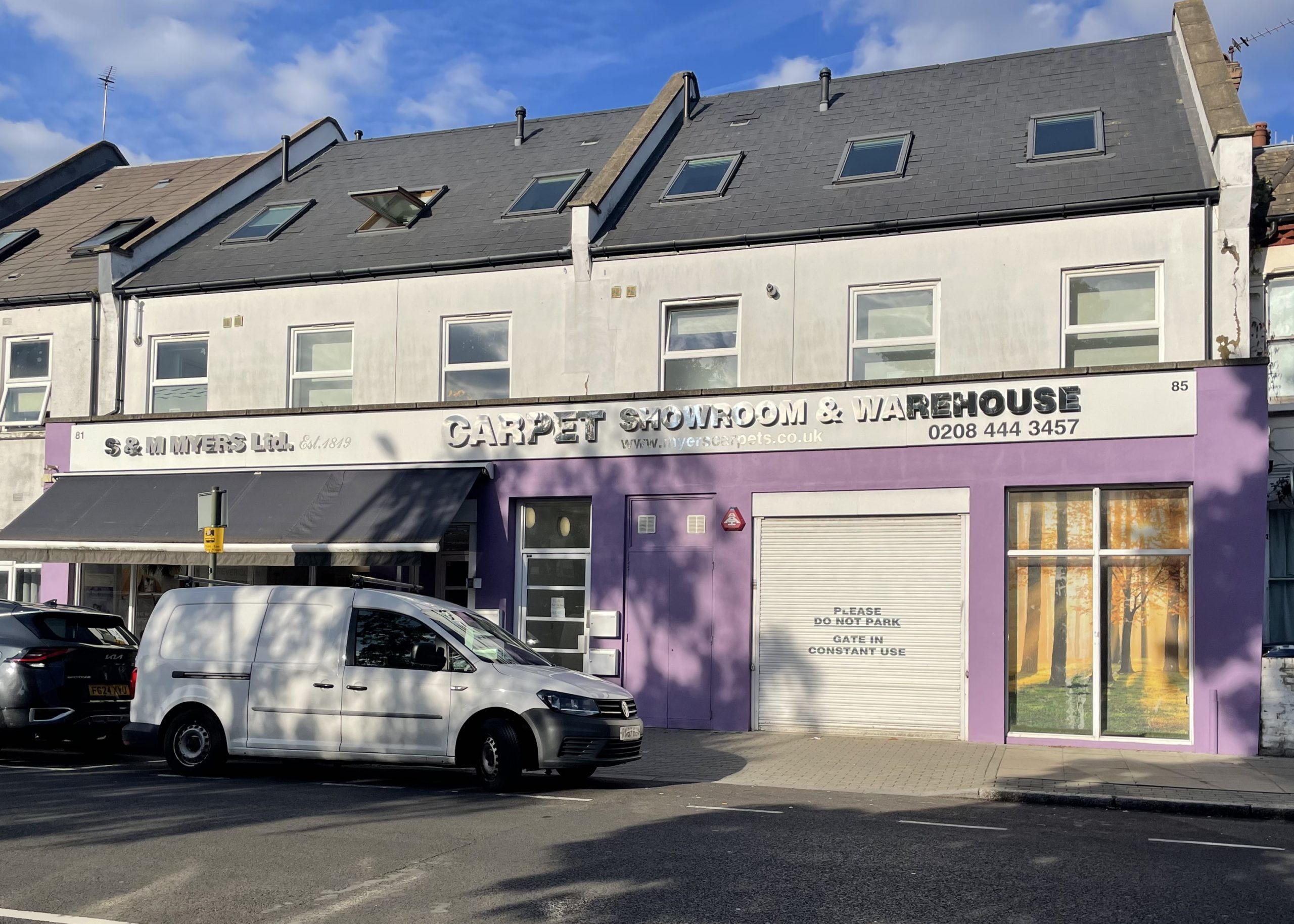 SM Myers carpets East Finchley